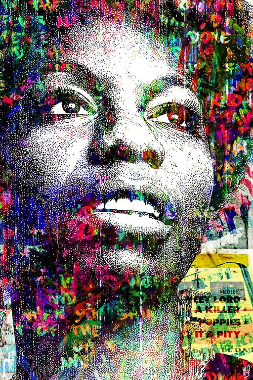 Nina Simone pop art youns